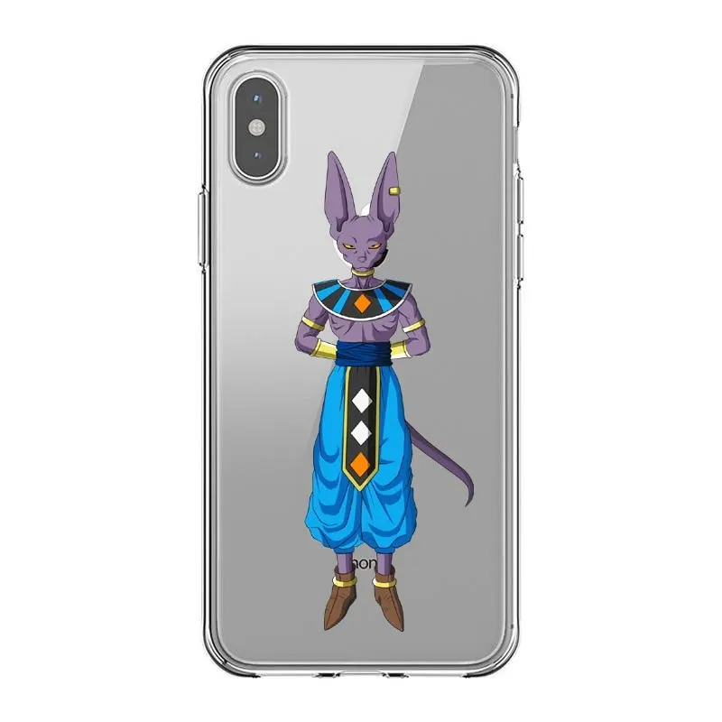 Мягкий силиконовый чехол для телефона Dragon Ball Z с супергероями мультфильмов Сон