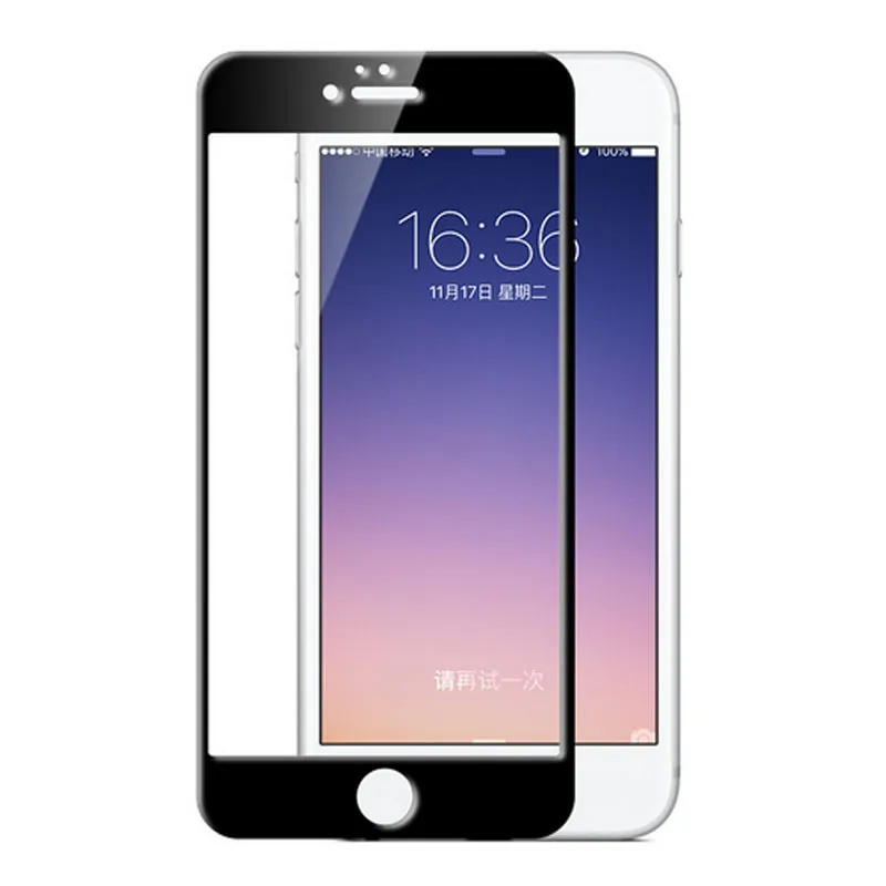 3D изогнутый край Полное покрытие закаленное Стекло для apple iPhone8 7 6 плюс защита экрана на для iPhone7 6s 8 плюс защитная пленка