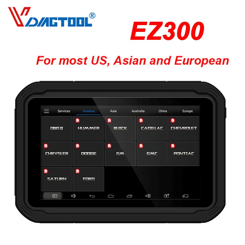 100% Оригинальный XTool EZ300 с 5 системами Диагностика двигателя ABS SRS передача и TPMS та