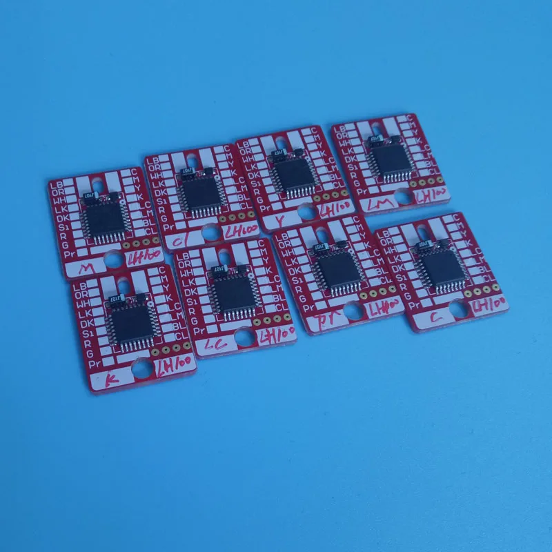

6 pcs/lot LH100 600ml UV permanent chip for mimaki UJF3042 UJF6042 for SPC-0597 SPC-0659 ink cartridge