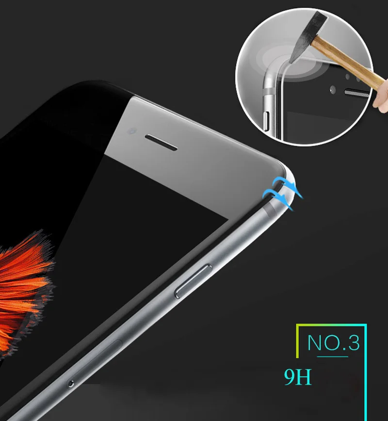 Полное покрытие из закаленного стекла 9 H для iphone Xs Max XR X 8 5 5S SE 6 6s 7 plus 10 защита экрана пленка для iphone Xr Xs Max