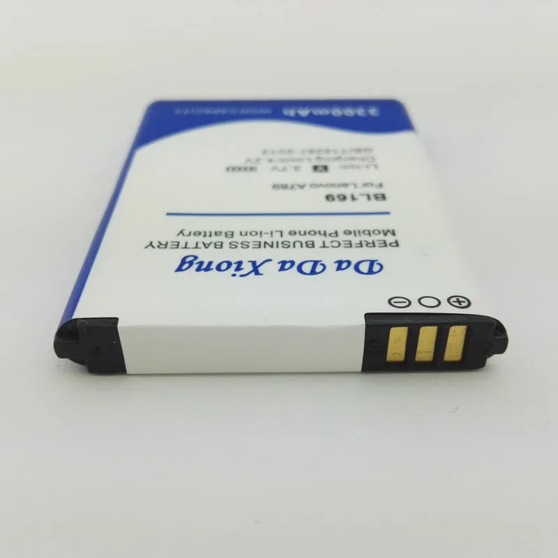 Горячая распродажа! 3400 мА/ч BL169 BL 169 батарея для Lenovo A789 P70 S560 P800 замена сотового