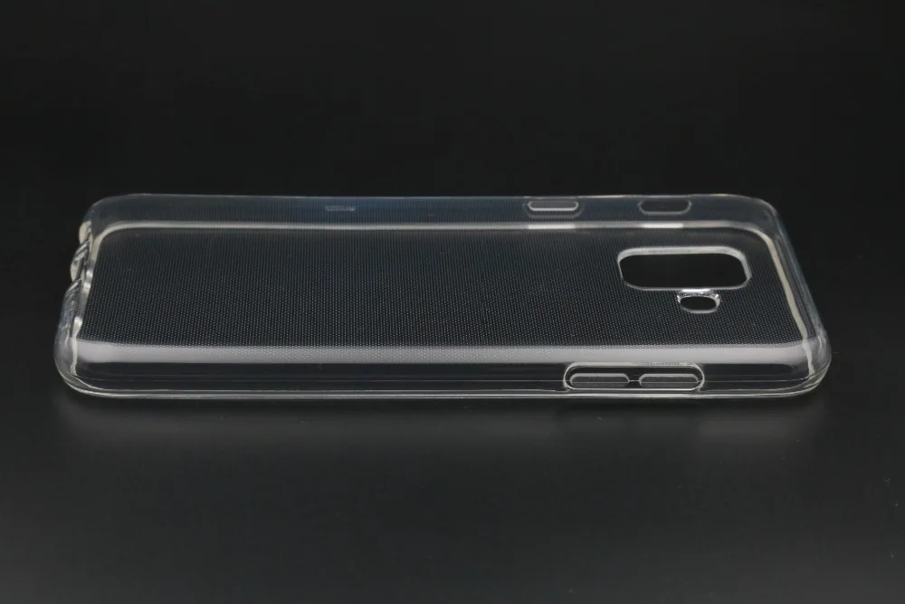 100 шт./лот прозрачный гладкая мягкая TPU чехол для samsung Galaxy A6 2018 | Мобильные телефоны
