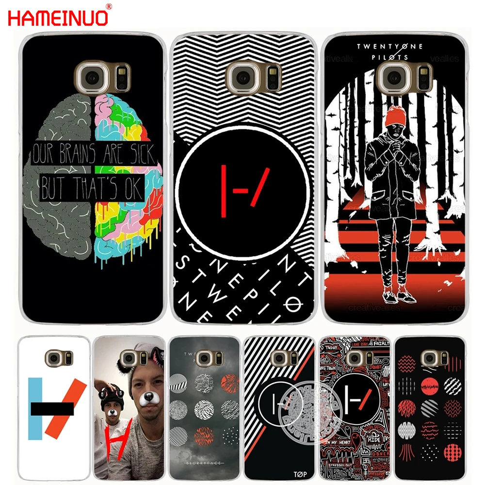 HAMEINUO Twenty One Pilots 21 Чехол для мобильного телефона Samsung Galaxy S7 edge PLUS S8 S6 S5 S4 S3 MINI|cover for