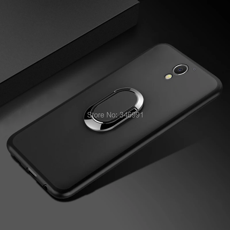 Чехлы для ZTE Blade A510 Роскошный чехол 5 0 дюйма мягкий черный силиконовый магнитный