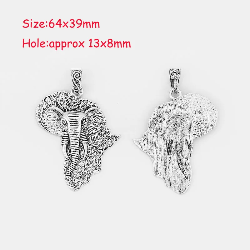 3 шт. подвески в виде большого слона|Подвески| |