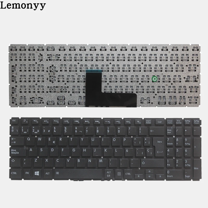 Новая испанская клавиатура для ноутбука Toshiba Satellite L50-B L55-B L55DT-B S50-B S55-B SP Клавиатура ноутбука черный