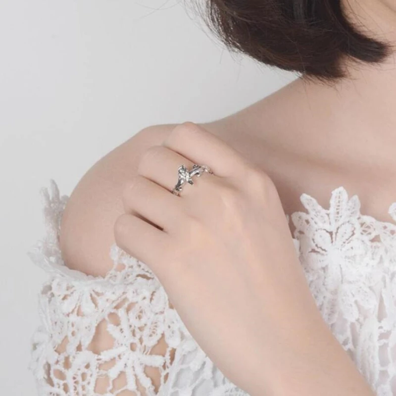 Sole Memory винтажное литературное дерево Ветка Птица милые дикие 925 пробы Серебряное