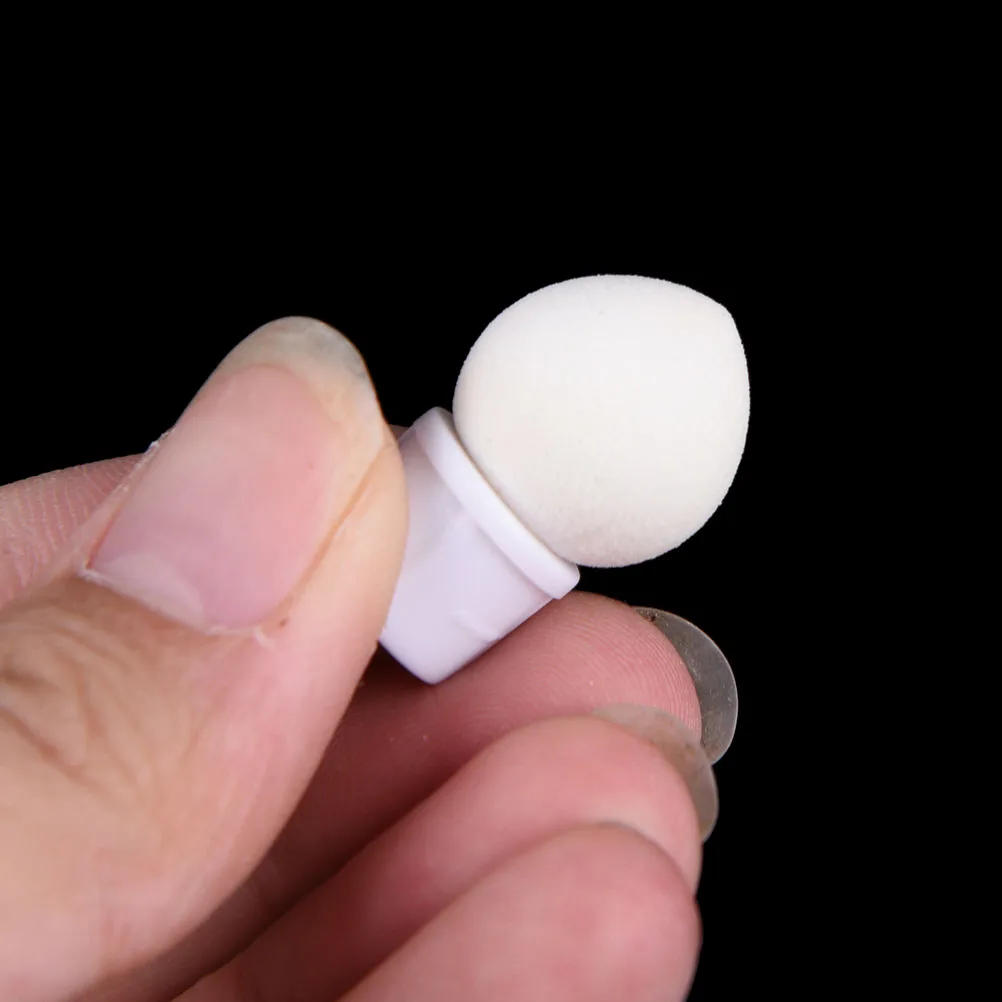 1 шт. круглый многократного использования острая губка головка Кисть для ногтей