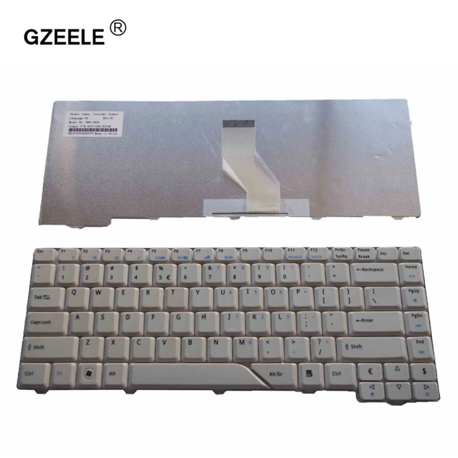 Клавиатура GZEELE для Acer Aspire 4210 4220 4520 4920 5220 5310 5520 5710 5720 5910 5920 5930 6920G английская США|keyboard