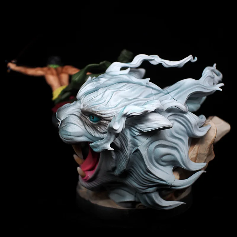 Аниме one piece Roronoa Зоро Gokutora Охота вер. GK ПВХ Фигурка Статуя Коллекционная модель детские игрушки кукла 23 см