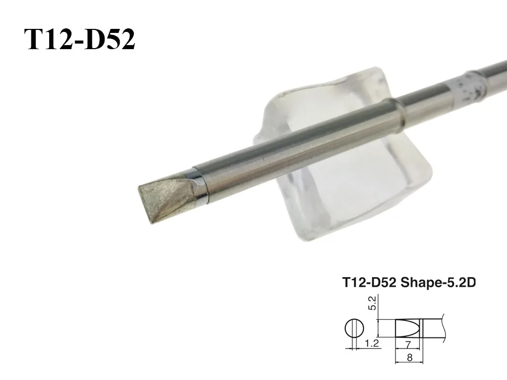 T12-D52 электронный паяльник 220 в 70 Вт T12 ПАЯЛЬНЫЕ НАКОНЕЧНИКИ для FX-951 FM-2028 9501 для паяльной станции сварочные инструменты