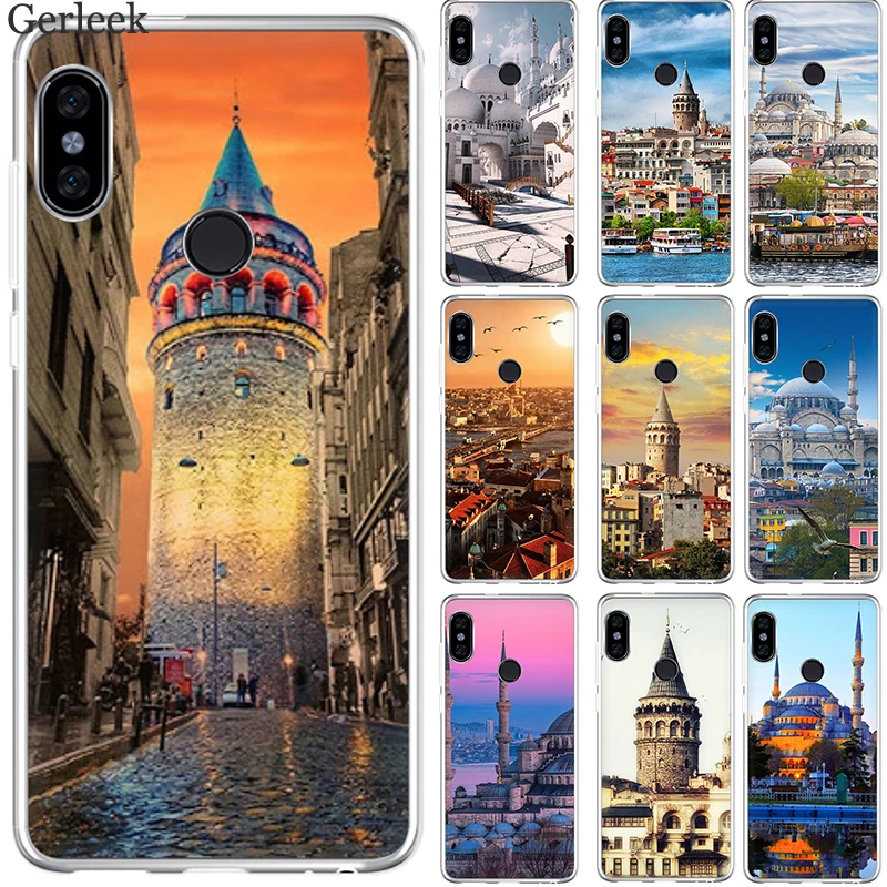Чехол для телефона Турция Стамбул Sceneary Building Redmi Note 3 4 4X5 5A 6 Pro Prime