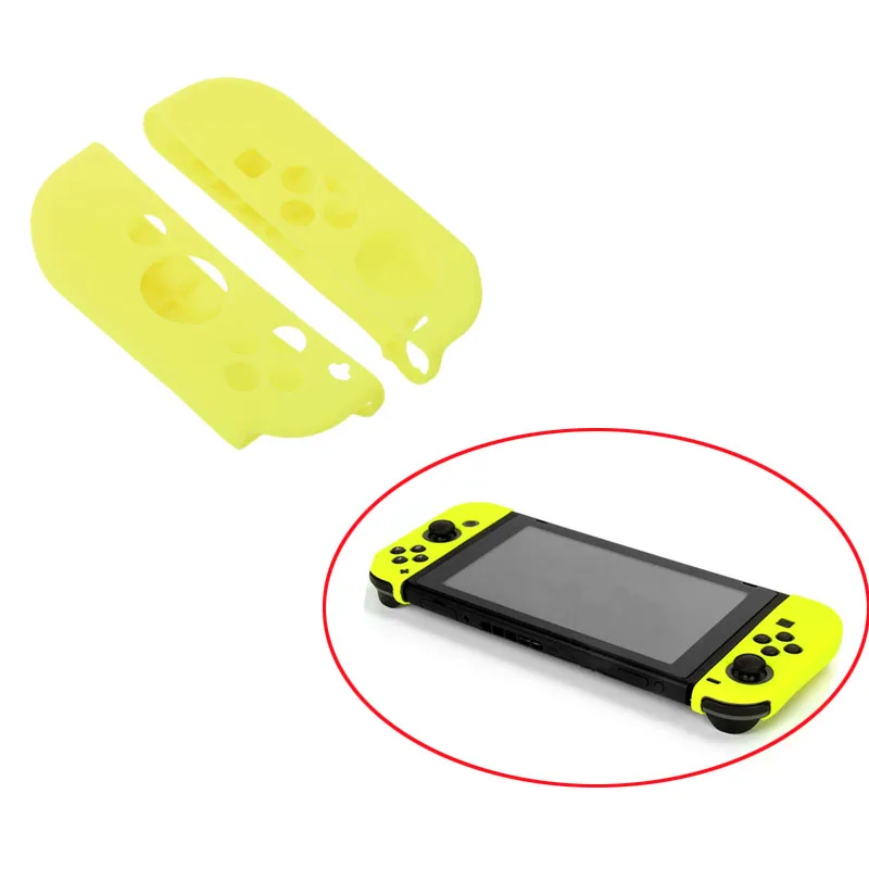 Нескользящий Силиконовый мягкий чехол для Nintendo Switch защитный аксессуары