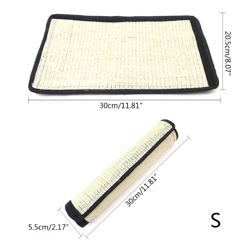 Коврик для кошек и котят игровой коврик с когтеточками подвесная кровать сизаль