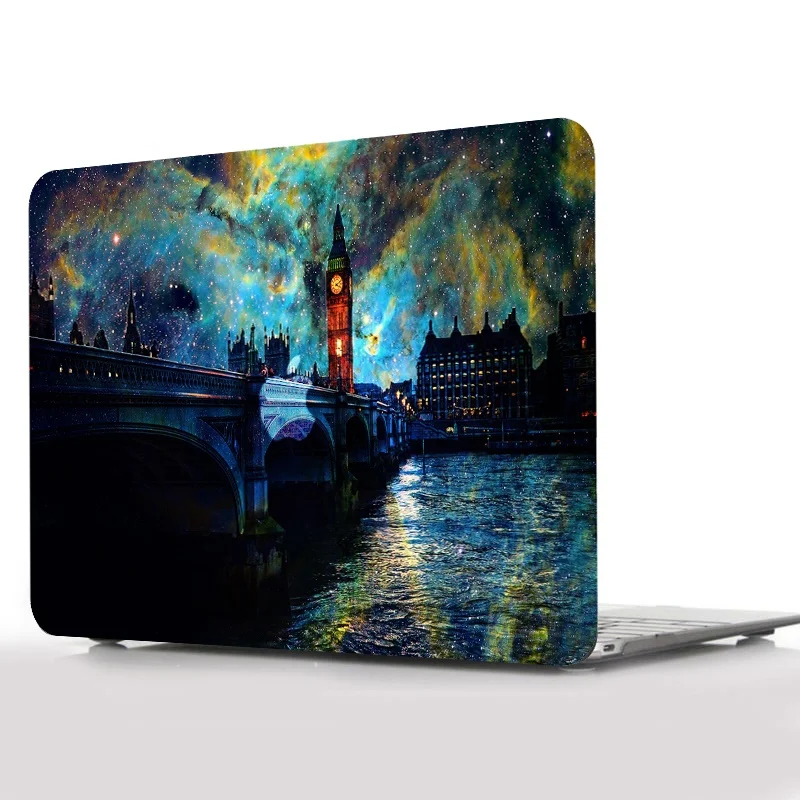 Чехол для планшета с цветным принтом Жесткий нового Apple Macbook Air 11 13 Pro Touch Bar Retina 12 15