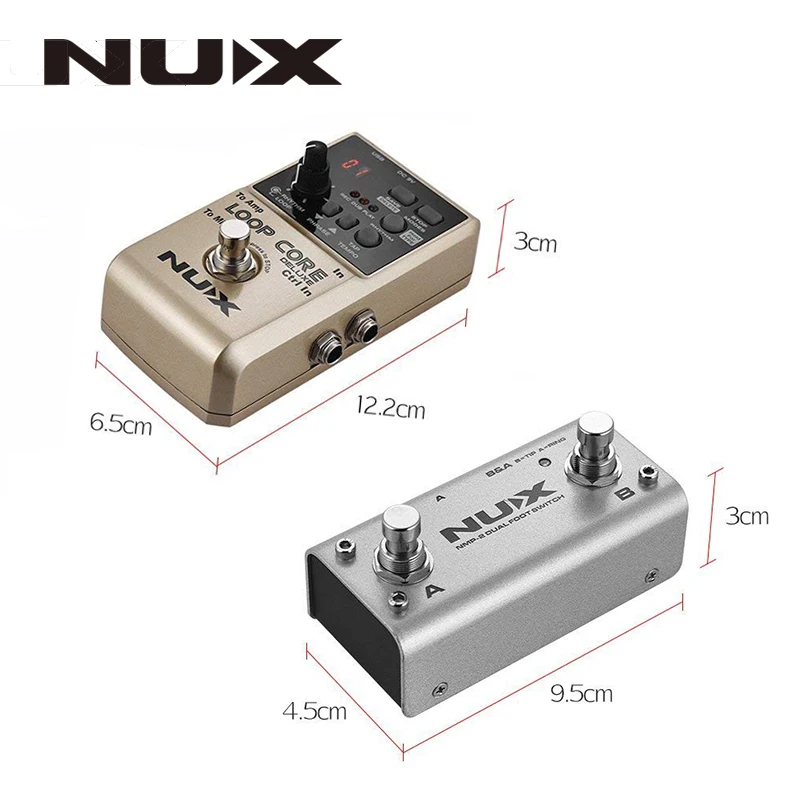 NUX Loop Core Deluxe Модернизированный гитарная педаль с ножной выключатель