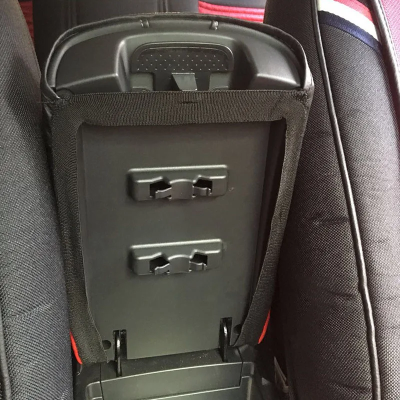Кожаная накладка на подлокотник для Volkswagen VW Tiguan Mk2 2016 2017 2018 черная аксессуары