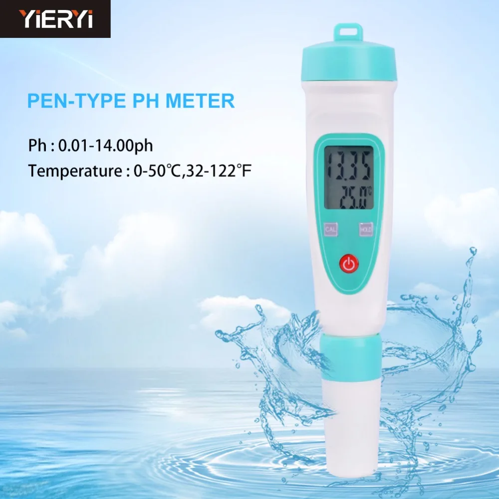 Измеритель ph yieryi портативный точный тестер 0 14 3 шт.|Измерители pH| |