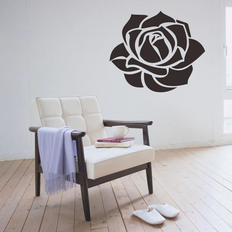 Dctal flores Sticker tulipanes ventana vinilo flor zocalo Flores para sala de estar decoracion vidrio pegatinas f1 | Дом и сад