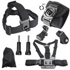 Ремень на голову гибкий регулируемый нагрудный ремень 360D поворотный наручный ремень для экшн-камеры Sony для HDR AS20 AS30V AS15V AS200V AS300