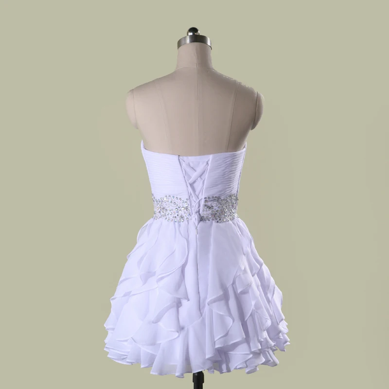 Белые короткие платья для встречи выпускников недорогие 8 классов искусственный