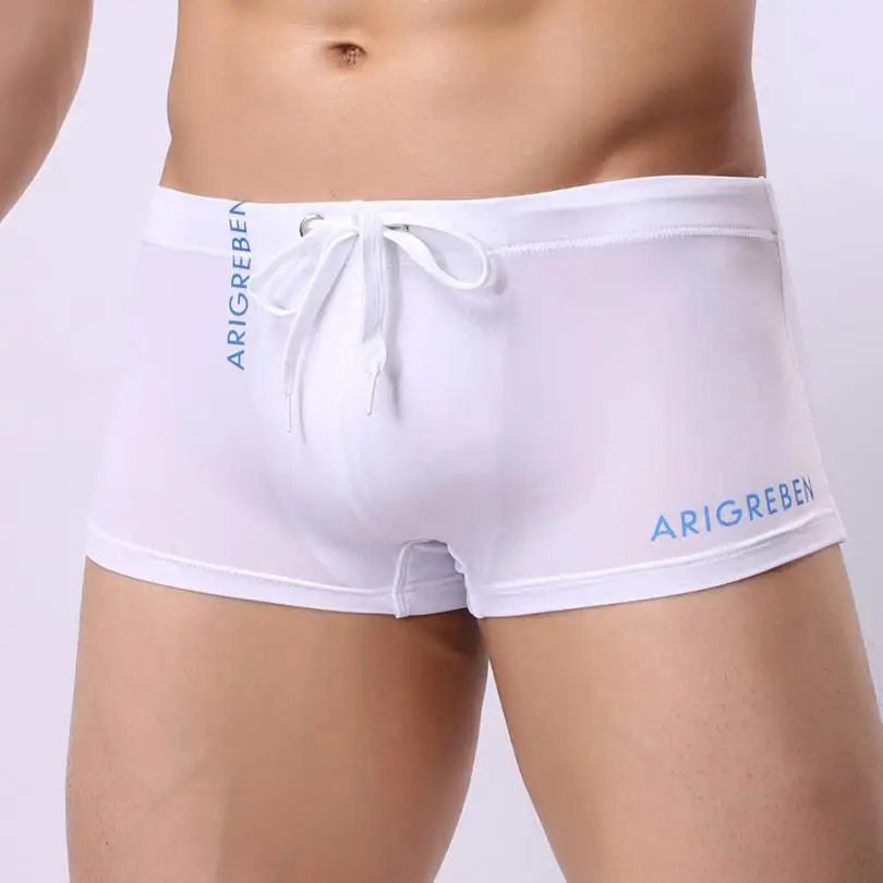 Мужские боксеры плавательные шорты для бассейна новинка 2019 | Спорт и развлечения