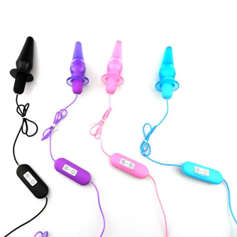 Анальная пробка с USB вибратор для массажа точки G стимуляция взрослых