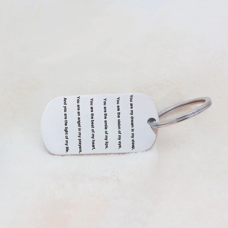 Это мой удар сердца. Вы ангел В молитвах. Брелок-ожерелье YP6348 с надписью You Are The Light