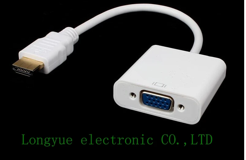 Кабель-преобразователь с hdmi на vga для ПК и ноутбуков 10 шт./лот | Электроника