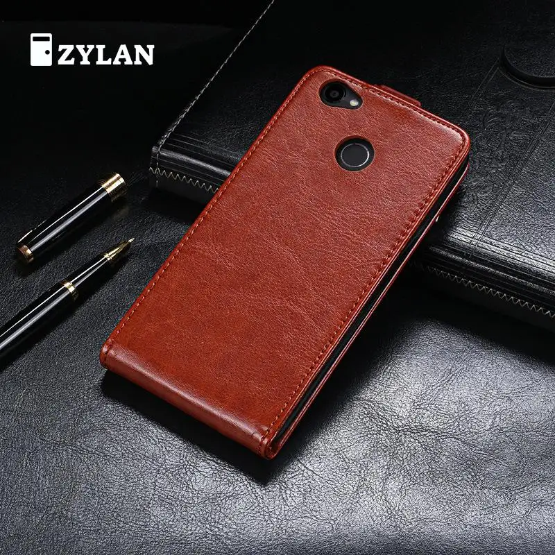 Чехол для ZTE Blade A6 кожаный чехол с откидной крышкой и подставкой A 6 телефона +