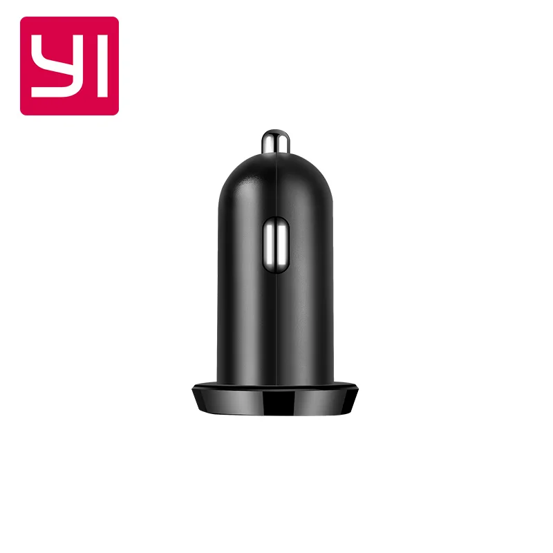 Автомобильное зарядное устройство YI Smart Dual-port с двумя выходами USB автомобильное