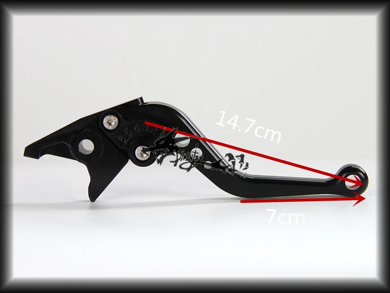 ЧПУ алюминиевые заготовки Shorty сцепные рычаги для Yamaha 2006-2009 R6S США Версия Черный |