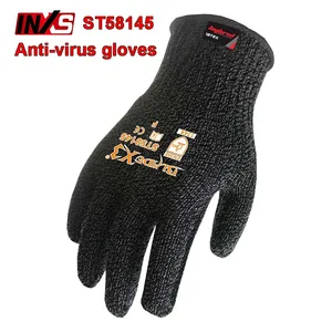 Перчатки INXS ST58145 BLADEX3 с защитой от порезов, удобные дышащие защитные перчатки, перчатки механического изготовления Hukou, усиленные защитные перчатки