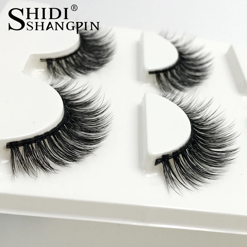 

SHIDISHANGPIN 150 pairs wholesale mink eyelashes hand made false eyelash natural long 3d mink lashes makeup natural false lashes