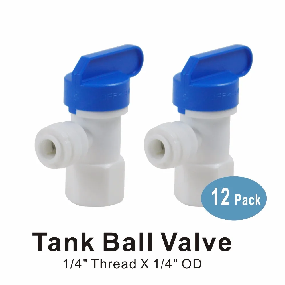 Детали резервуара для воды 1/4 дюйма шаровой клапан быстроразъемный соединитель