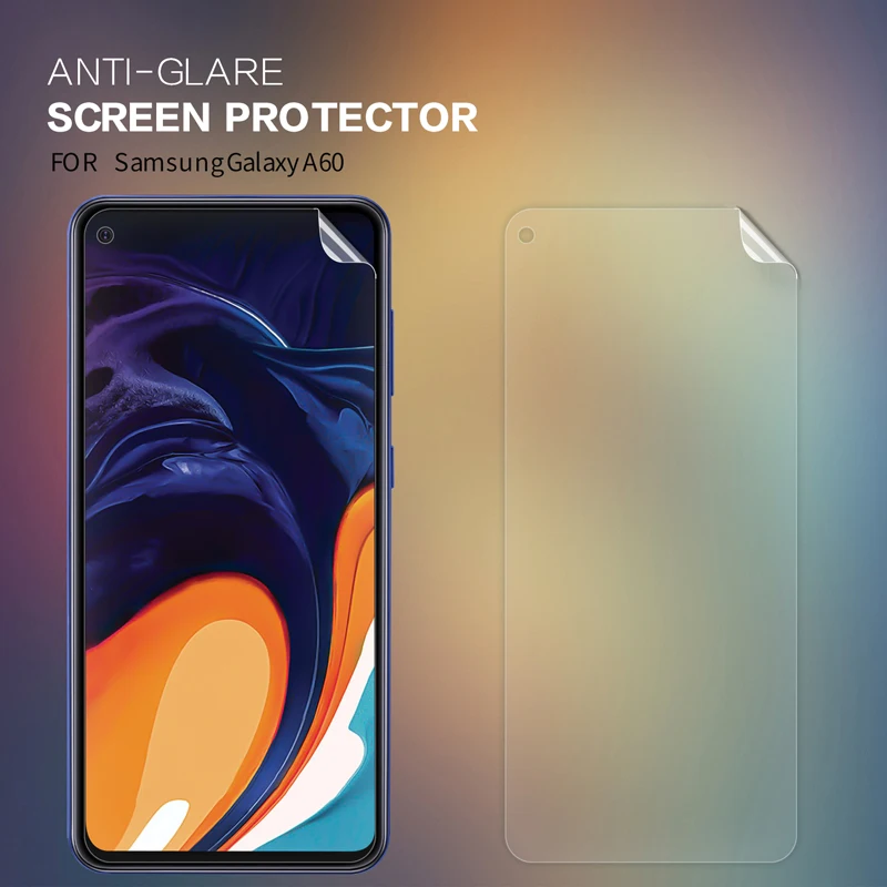 2 шт./лот для Galaxy A60 NILLKIN суперпрозрачная Антибликовая или матовая мягкая защитная