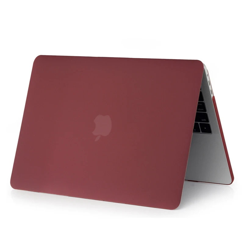 Модный чехол для ноутбука Macbook air Retina 11 12 13 15 New Pro A1706 A1989 A1990 Матовый Жесткий