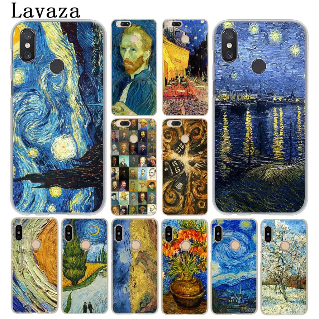 Lavaza Ван Гог ТАРДИС чехол для телефона для Xiaomi mi 9 9T A3 Pro CC9 CC9E 8 SE A2 Lite A1 pocophone f1 6 6X 5S 5X макс 3 крышка mi 9 mi 8