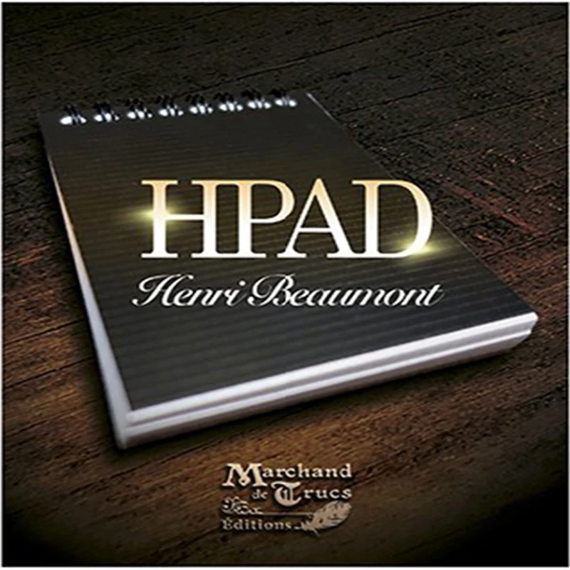 HPad от Henri Beaumont (DVD с Gimmick) Magic Trick A7 записная книжка магический реквизит волшебный