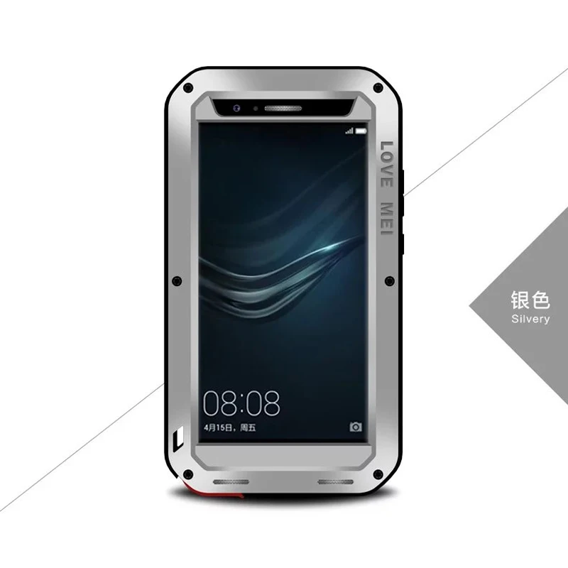 Противоударные металлические алюминиевые Чехлы LOVEMEI грязеотталкивающие чехлы с