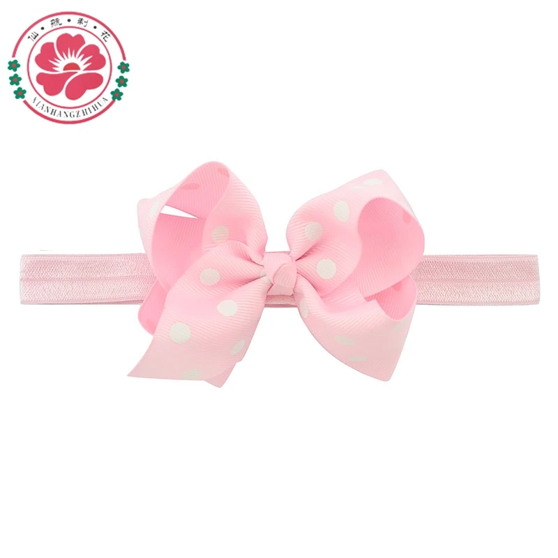 Повязка на голову с бантом для девочек 2 шт. 4 дюйма эластичная повязка аксессуары