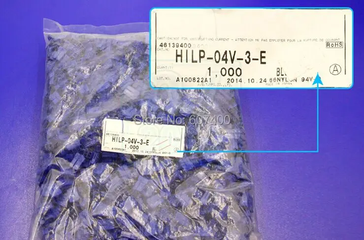 

HILP-04V-3-E BLUE COLOR JST Connectors terminals housings 100% new and original parts