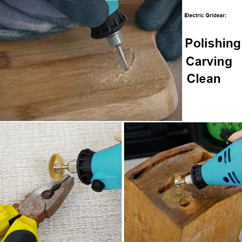 Dremel 2 шт. шлифовальная машина дрель гибкая мощность DIY роторные Инструменты шлифовальные станки электрическая гравировка полировка Электрический Диск