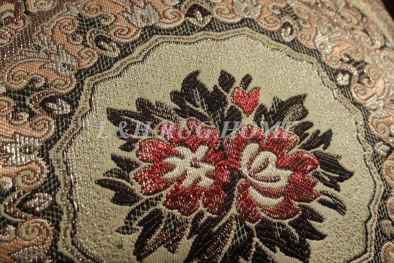 High Quality Embroidery 20&quotX20&quot cotton and linen pillow floral designs no insertion for sofa | Дом и сад