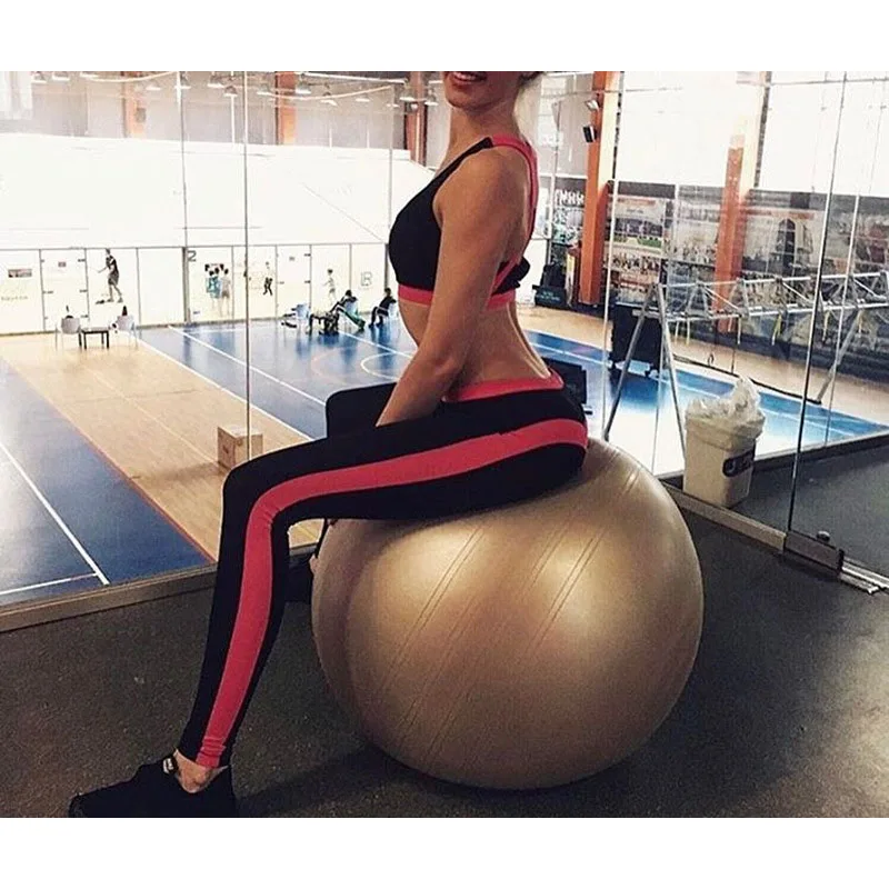 Fashion Yoga Pants Quality Women Slim Fitness Sport Leggings High Waist Stretch Gym Running Outdoor Training | Спорт и развлечения