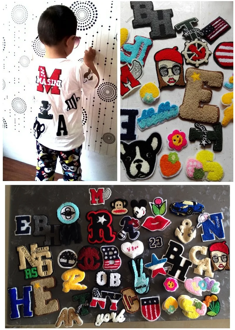 20 шт. нашивка для полотенец с буквами в стиле панк | Дом и сад