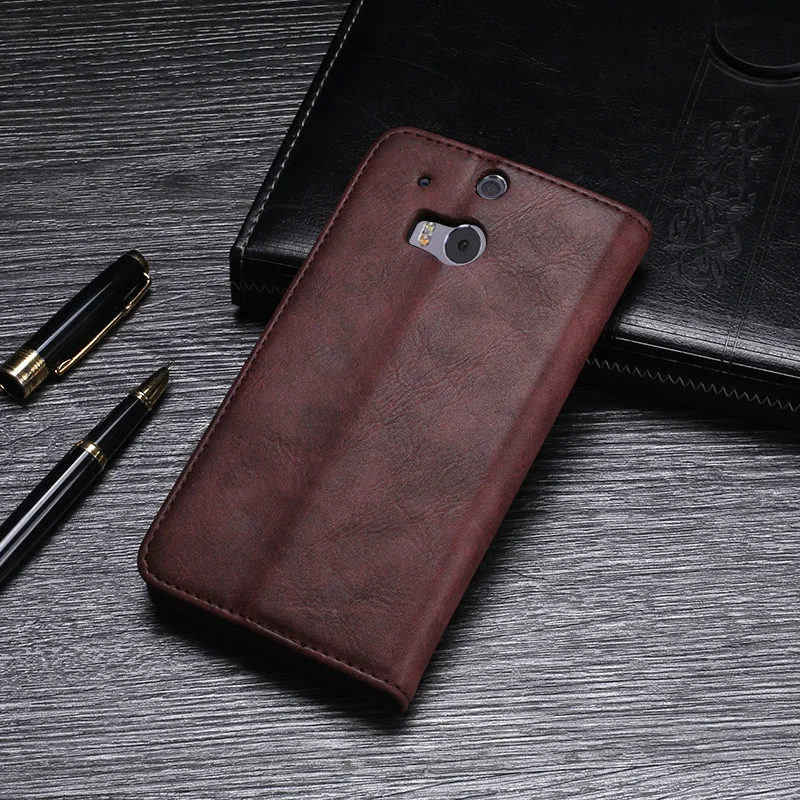 ITien высококачественный прочный винтажный кожаный защитный чехол для HTC One M8 TPU