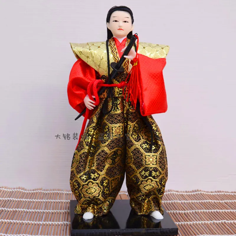 30 см уникальные японские Самурайские фигурки с мечом катана украшение дома