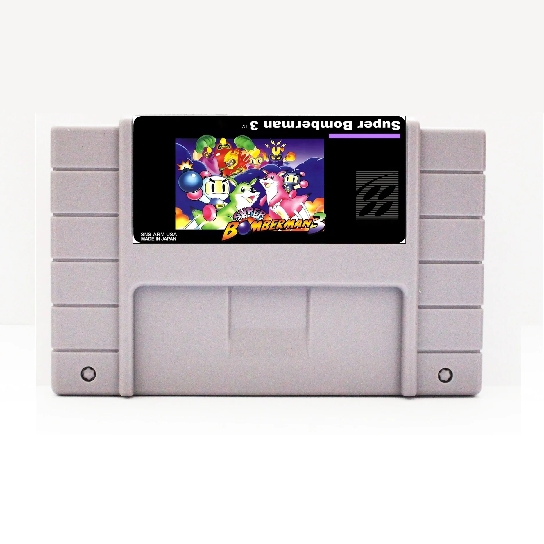 Горячая распродажа! Bomberman 3 16 бит для NTSC игровой плеер большой серый картридж США